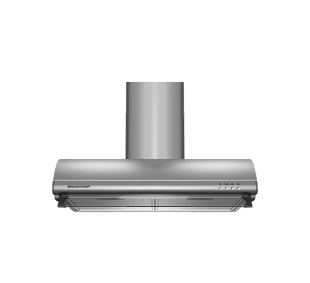 Depurador de Ar Inox 60cm Brastemp - Depurador de Ar Inox Foto Frontal Detalhes Técnicos BAT60
