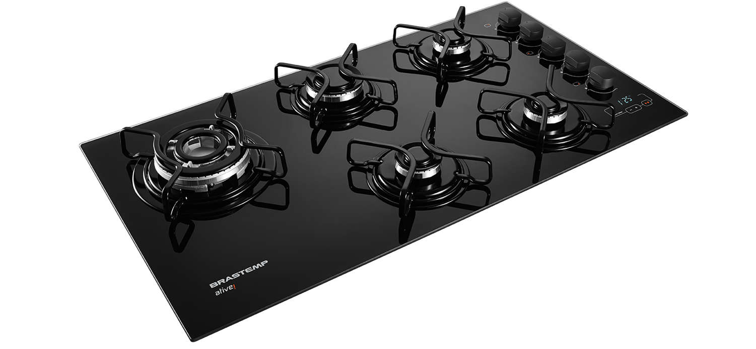 Cooktop Brastemp 5 Bocas BDT85AE Brastemp