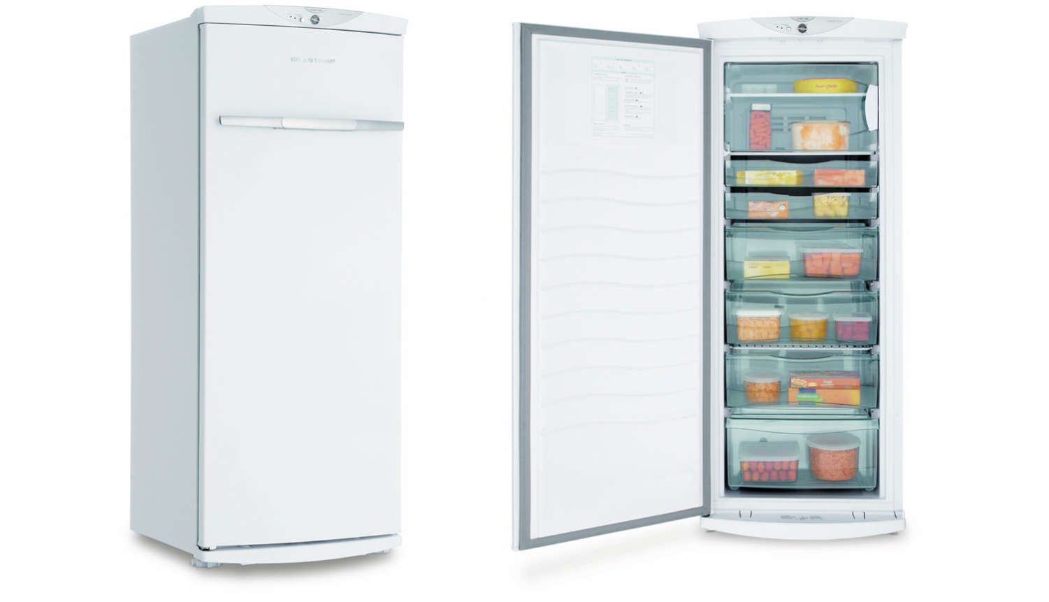 Freezer Vertical Frost Free 197 litros BVG24 Brastemp