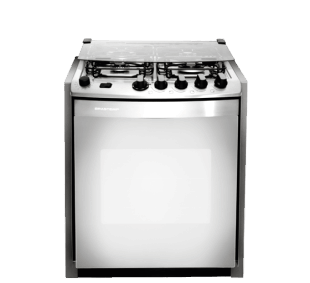 Fogão 4 Bocas Grill Embutir Bastemp Maxi - Fogão 4 Bocas BYS4GAR