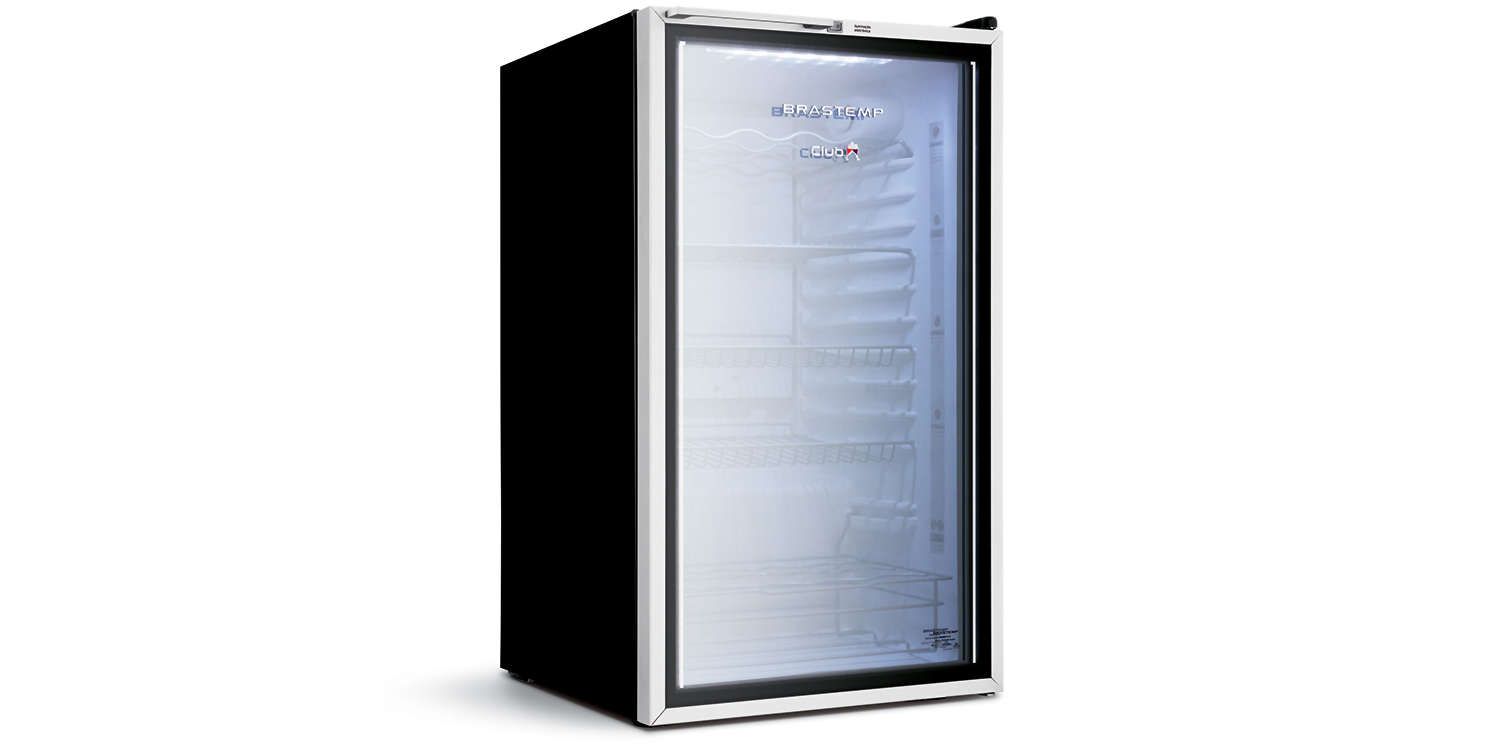 Frigobar Porta de Vidro - 120 litros - BZA12AF | Brastemp