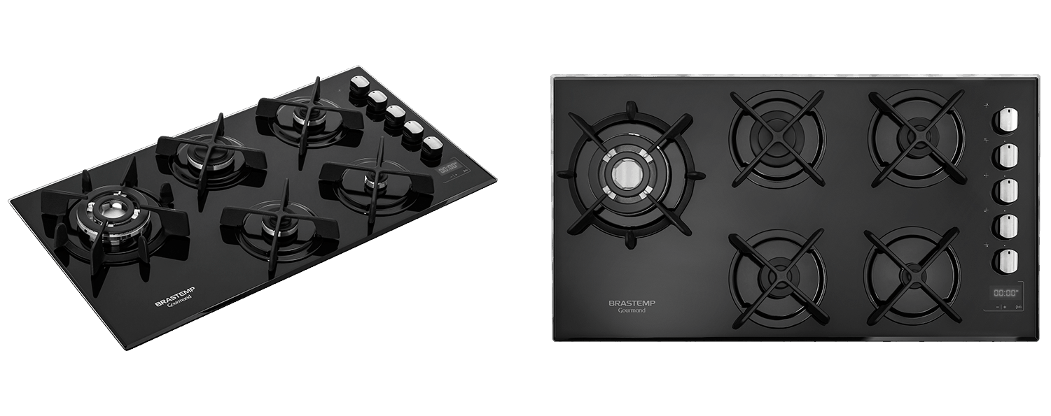 Cooktop Brastemp Gourmand 5 Bocas BDT86 Brastemp