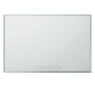 Cooktop branco de indução GDJ77