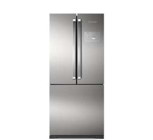 Geladeira Side Inverse inox BRO80