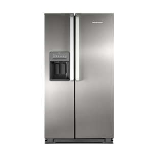 Geladeira Side by Side inox BRS62