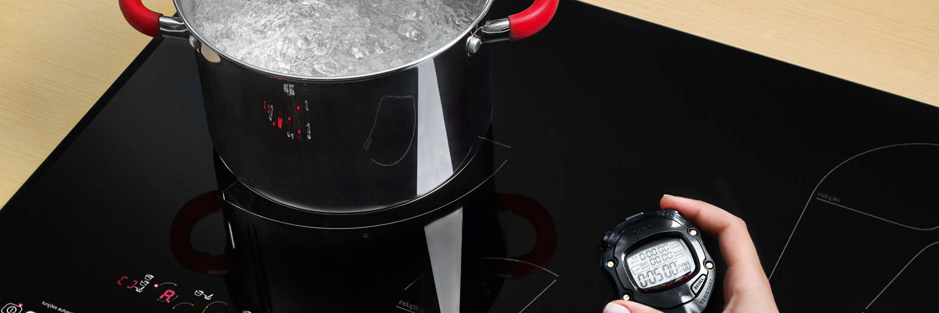 Cooktop indução cooktop por indução 4 bocas Brastemp Gourmand