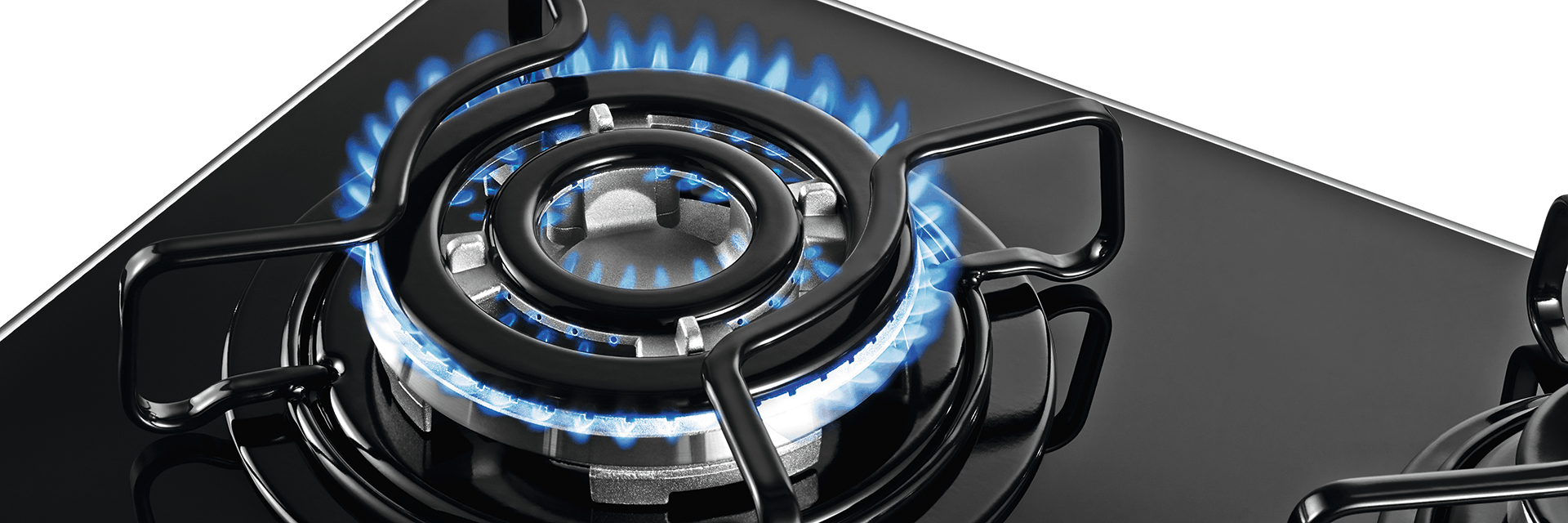 Cooktop 5 bocas Brastemp com quadrichama e timer touch